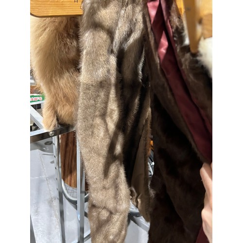 450B - Fur stoles & hats