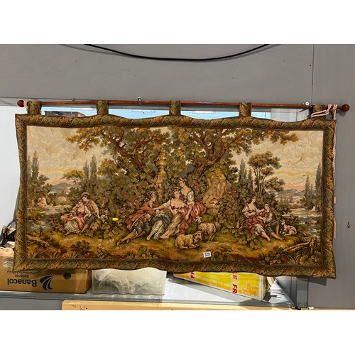 329 - Vintage french romance tapestry