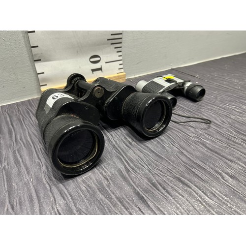 63 - 2 Pair binoculars