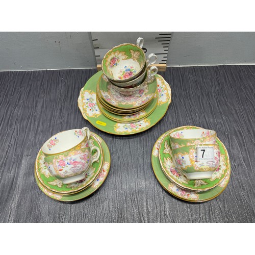 7 - Mintons & royal Grafton china