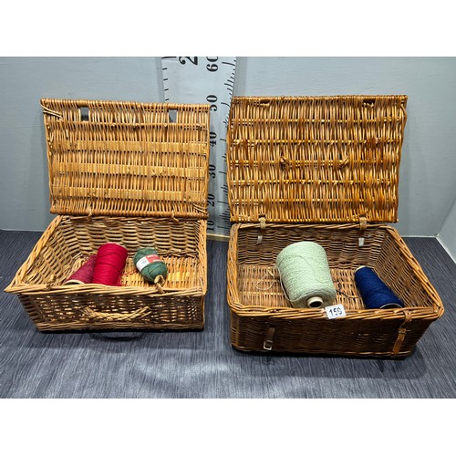 159 - 2 Wicker baskets