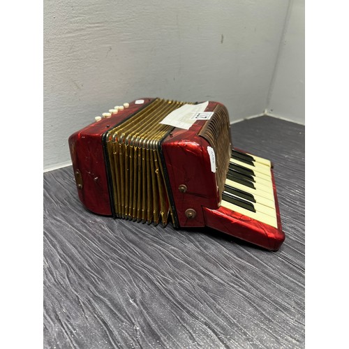 277 - Vintage hohner mini accordion