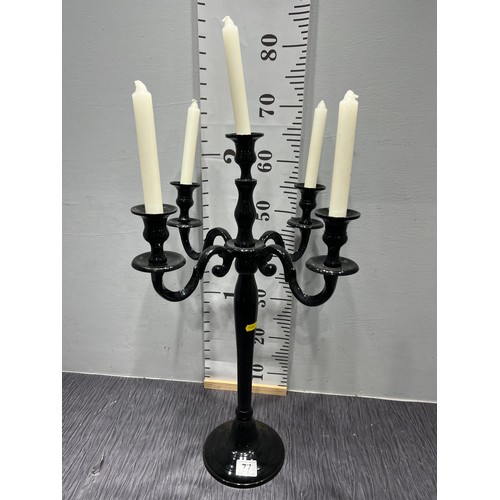 77 - French design tall candelabra