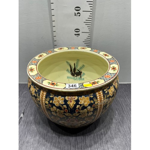 346 - Large oriental jardiniere