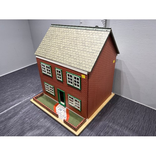 206 - Vintage dolls house + furiture