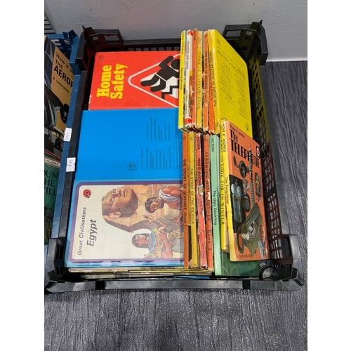 182 - 2 Boxes vintage ladybird childrens books