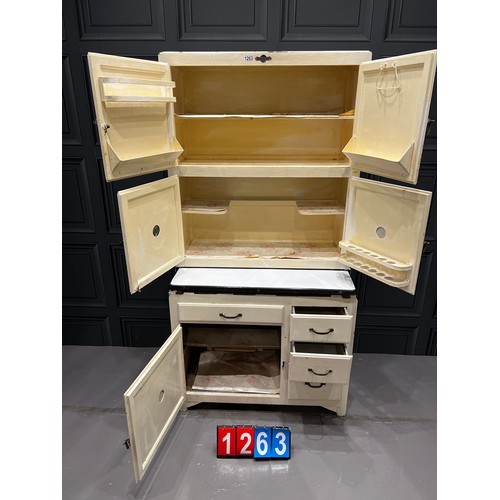 Hygena mid century kitchen larder