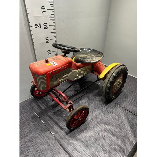 313 - Vintage childs triang tractor