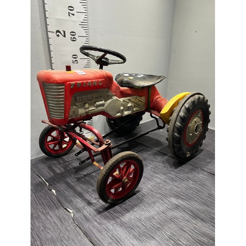 313 - Vintage childs triang tractor