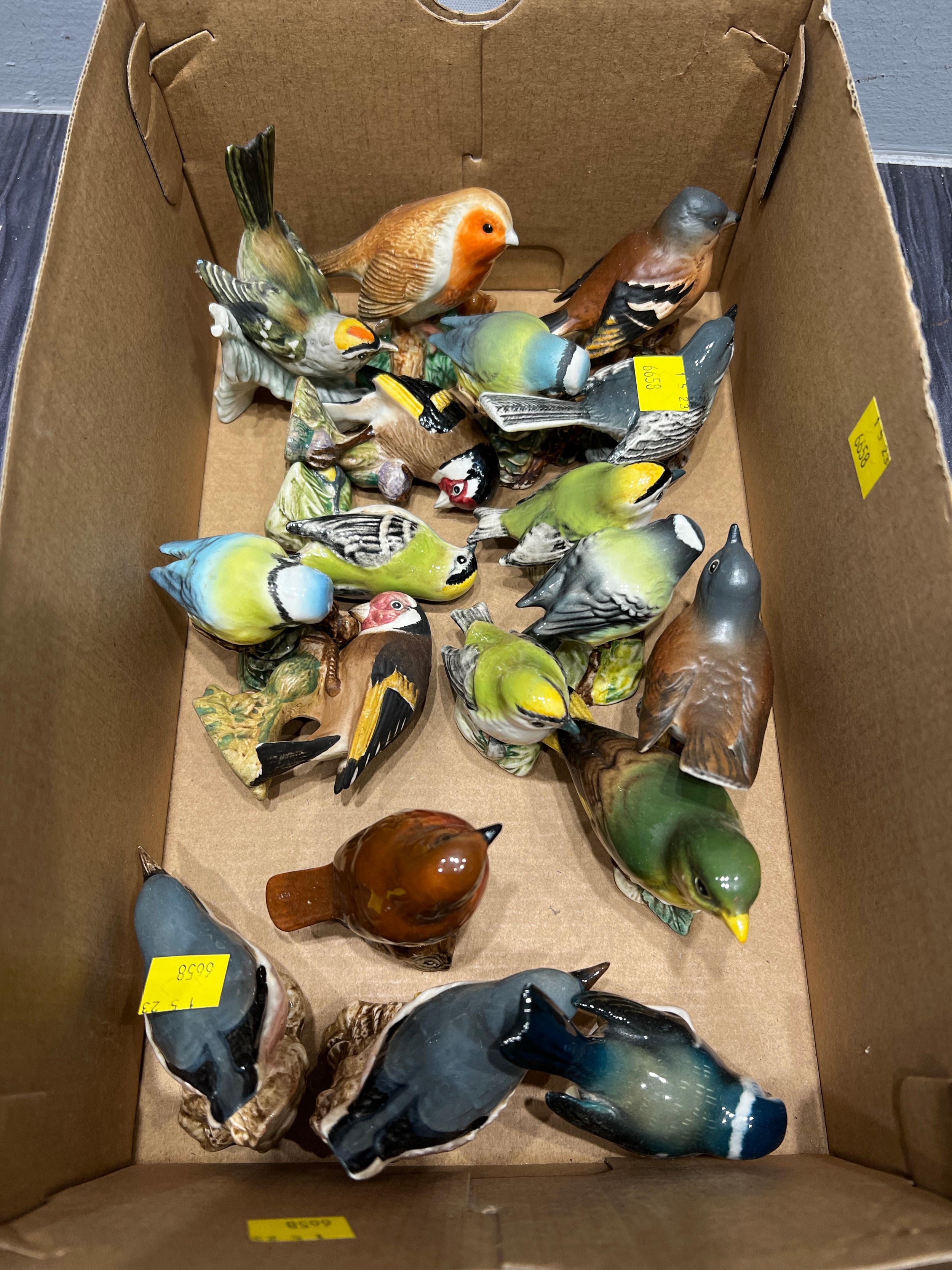 Box Beswick birds appro 18