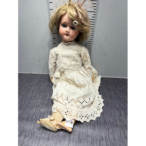 255B - Victorian Simon halbig doll german 19th century 7 1/2