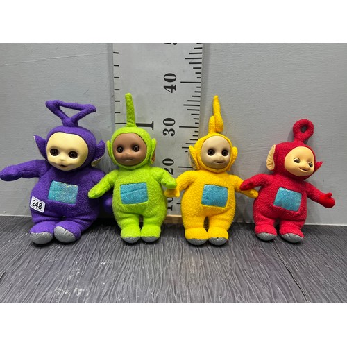 248 - 4 Telly tubbies