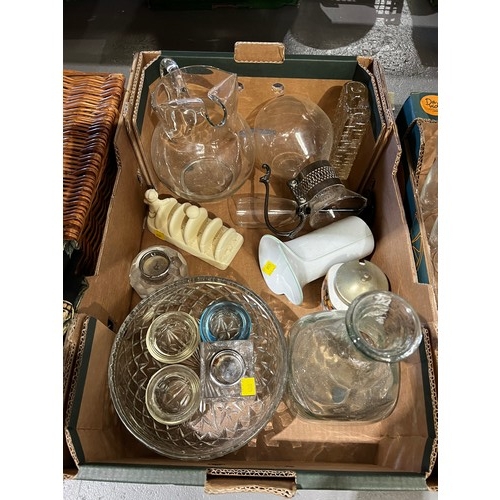 177 - 2 Boxes glassware