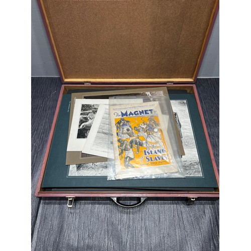 55 - Quantity large  photographs in wooden case