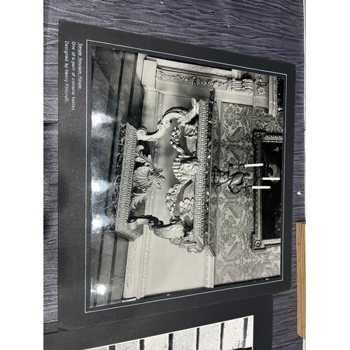 55 - Quantity large  photographs in wooden case