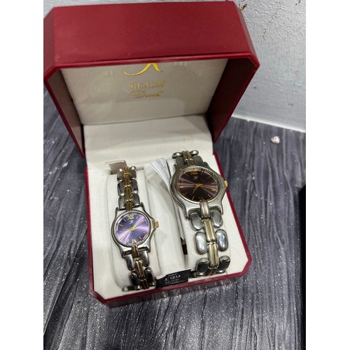 144 - 4 Boxed set watches