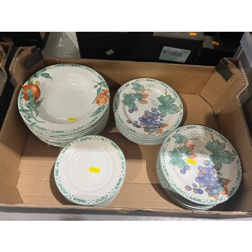 38 - 2 Boxes pottery dinner/tea ware