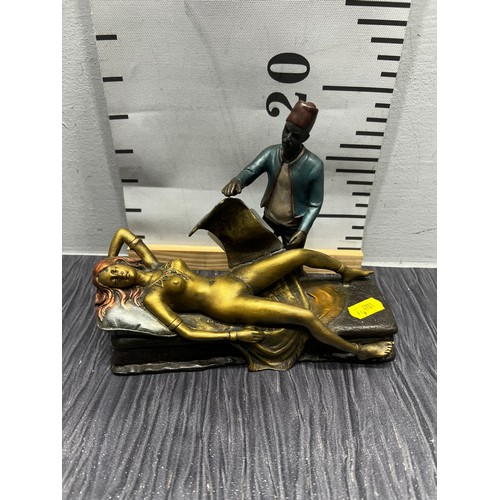 27 - Bronze erotic figure