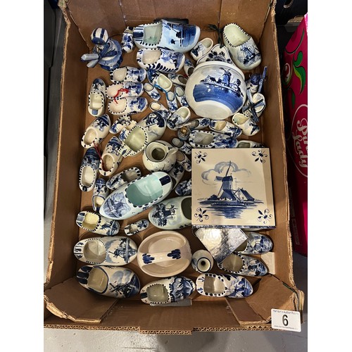 6 - Box delft pottery