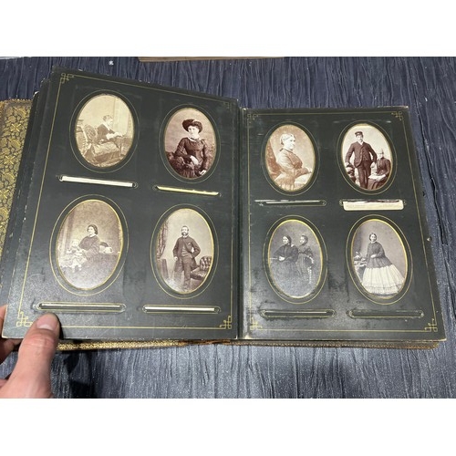 130 - 2 Vintage photograph albums