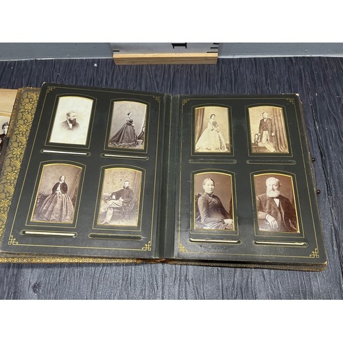 130 - 2 Vintage photograph albums