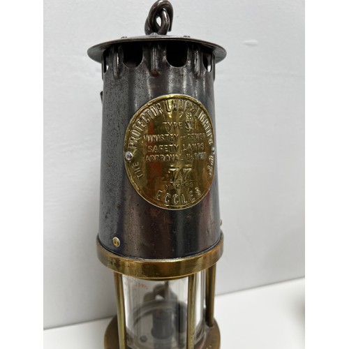 26 - Early Eccles miners lamp