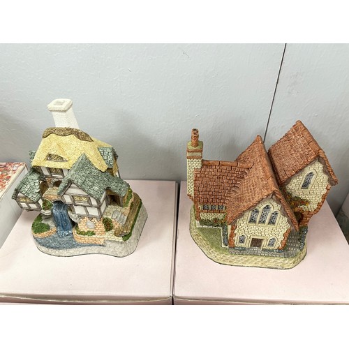 2 - 9 David winter cottages all boxed no damage