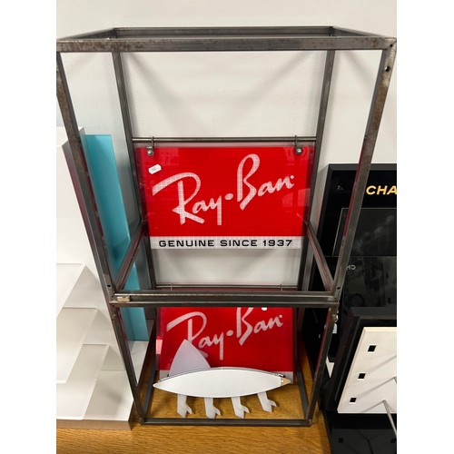 164 - Gucci & RayBan advertising stands