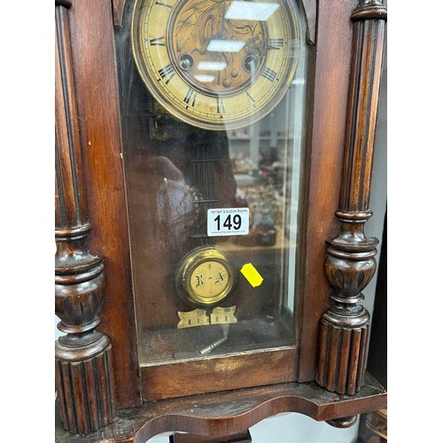 149 - Victorian Vienna wall clock