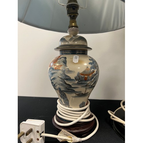 144 - 3 Table lamps