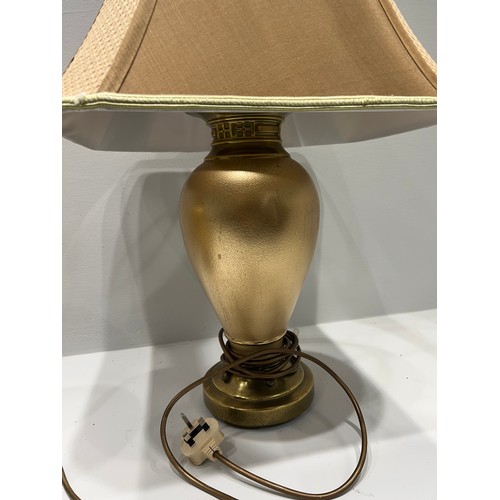 229 - Pair table lamps with matching shades