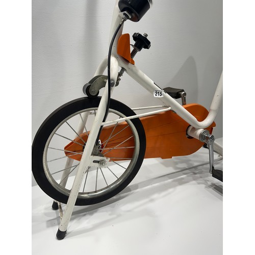 215 - Vintage exercise bike