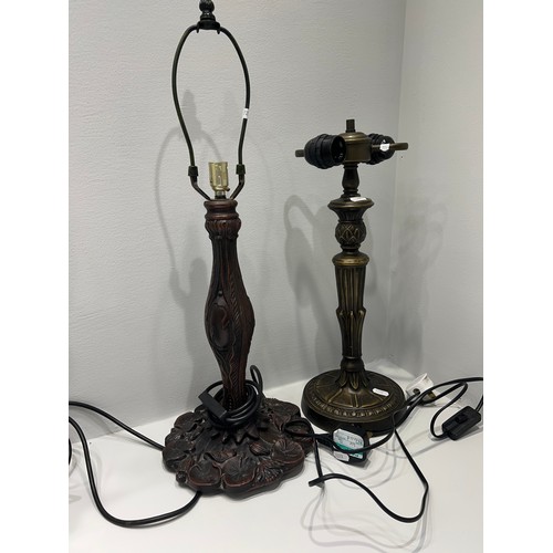 205 - 6 Assorted table lamp bases