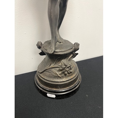 542 - Large spelter figure a/f