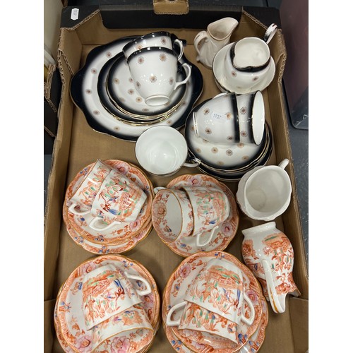 524 - Box Victorian china