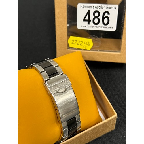 486 - Timberland wrist watch boxed