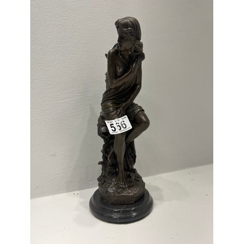 566 - Bronze figures