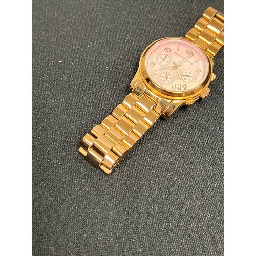 491 - Michael kors runway chronograph watch MK6179