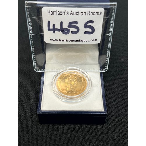 465S - 1978 Gold Sovereign