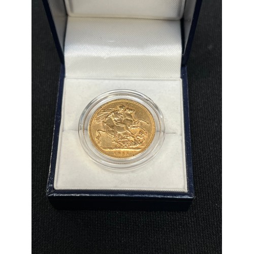 465Q - 1911 Gold Sovereign