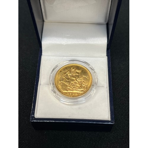 465I - 1902 Gold Sovereign