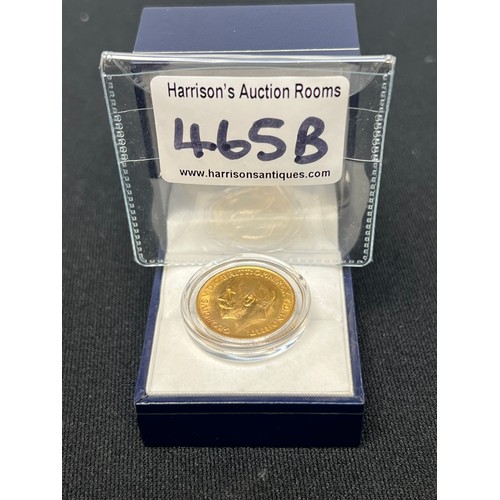 465B - 1912 Gold Sovereign