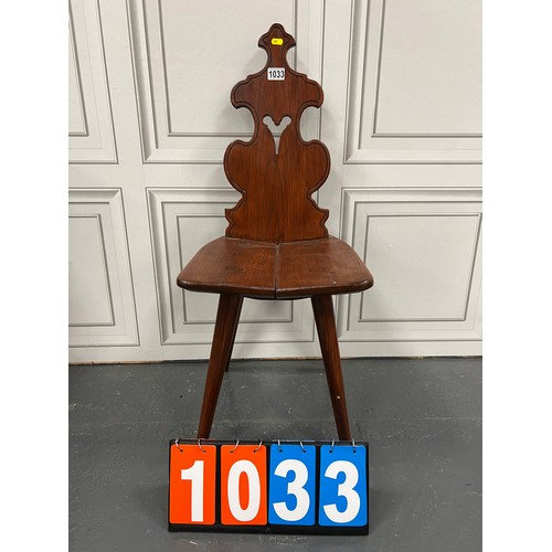 1033 - Art nouveau style chair