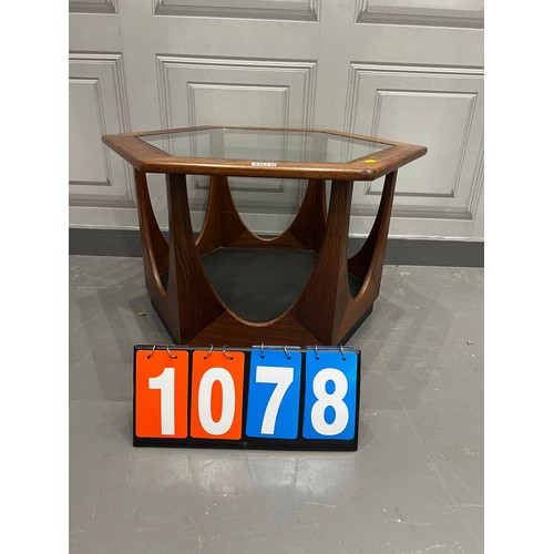 1078 - G-plan brasilia mid century coffee table