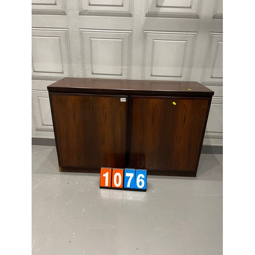 1076 - Mid century danish style sideboard / cupboard