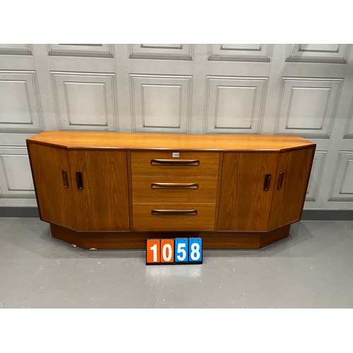 1058 - G-plan fresco mid century teak sideboard