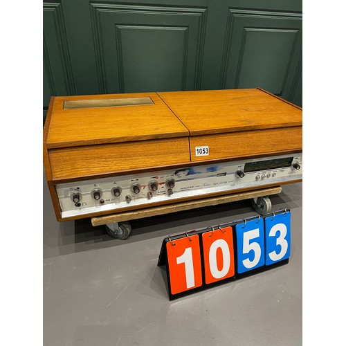 1053 - Mid century teak ' hacker' radiogram