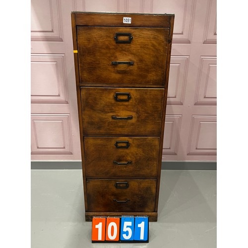 1051 - Vintage GWR office filing cabinet