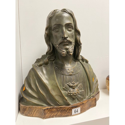 64 - Large religious bust