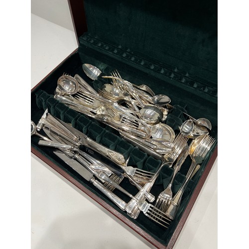 71 - George Butler Sheffield Canteen cutlery in case